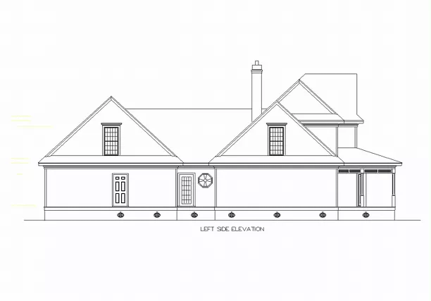 Left side elevation